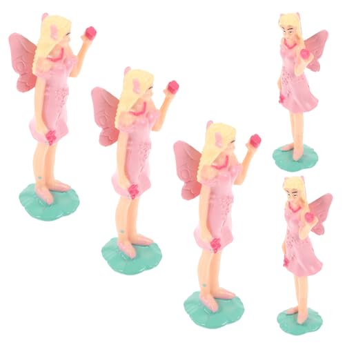 Milisten 5 Stück Teiliges Musikbox Zubehör Tanzende Balletttänzer Puppe aus Kunststoff Spieluhr Figur für Geschenk und Sammler von Milisten