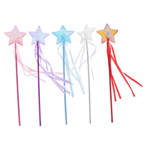 Milisten 5 Stück Teiliges Star Fairy Wands für Glitzernde Feenstäbe Geburtstagsfeiern und Cosplay Magische Partyaccessoires für Leicht und Einfach zu Handhaben Milisten 5 Stück Teiliges Star Fairy Wands für Glitzernde Feenstäbe Geburtstagsfeiern und Cosplay Magische Partyaccessoires für Leicht und Einfach zu Handhaben von Milisten