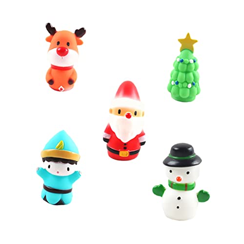Milisten 5 Stück Teiliges Weihnachts Fingerpuppen mit Rentier und Weihnachtsmann Weiche Mini Spielzeugfiguren für Interaktive Rollenspiele und Kreativitätsförderung für Kindergarten und Milisten 5 Stück Teiliges Weihnachts Fingerpuppen mit Rentier und Weihnachtsmann Weiche Mini Spielzeugfiguren für Interaktive Rollenspiele und Kreativitätsförderung für Kindergarten und von Milisten