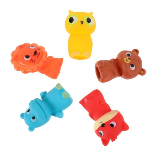 Milisten 5 Stück Tierische Marionette Tierpuppen Geschichte Zeit Fingerpuppen Tierische Fingerpuppen Für Tierspielzeug Halloween-minispielzeug Simulationstiermodell-Ornamente Vinyl Milisten 5 Stück Tierische Marionette Tierpuppen Geschichte Zeit Fingerpuppen Tierische Fingerpuppen Für Tierspielzeug Halloween-minispielzeug Simulationstiermodell-Ornamente Vinyl von Milisten