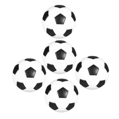 Milisten 5 Stück Tischfußball Zubehör Mini Fußbälle Party Tischfußball Spieltisch Tischfußball Ersatzbälle Tischfußball Ersatzbälle Mini Sportbälle Umweltfreundlicher von Milisten