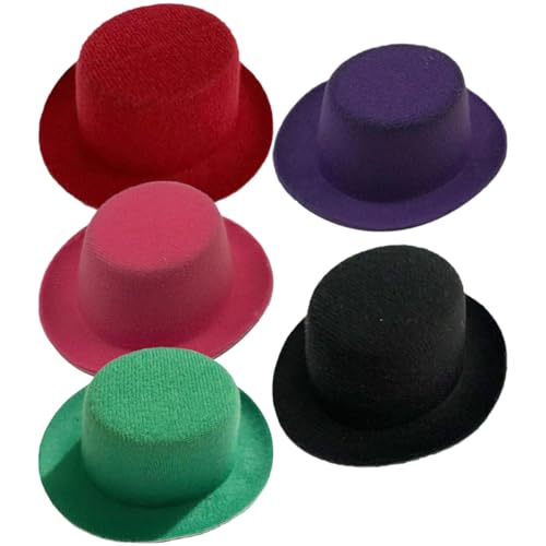 Milisten 5 Stück Top -Hutzubehör Mini Party kleine Puppenhüte Puppenzubehör Hut Halloween Stoff Kleiner Bastelhut Puppe Stricken Puppenhüte basteln Puppe winzige Hüte Eva Milisten 5 Stück Top -Hutzubehör Mini Party kleine Puppenhüte Puppenzubehör Hut Halloween Stoff Kleiner Bastelhut Puppe Stricken Puppenhüte basteln Puppe winzige Hüte Eva von Milisten