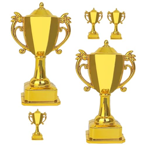 Milisten 5 Stück Trophäenmodell Puppenhaus-Miniaturen für Miniaturpuppen Mini-Dinge winzig Spiel Auszeichnungen Plastik Trophäe Wettkampf-Trophäe Trophäenspielzeug Golden Milisten 5 Stück Trophäenmodell Puppenhaus-Miniaturen für Miniaturpuppen Mini-Dinge winzig Spiel Auszeichnungen Plastik Trophäe Wettkampf-Trophäe Trophäenspielzeug Golden von Milisten