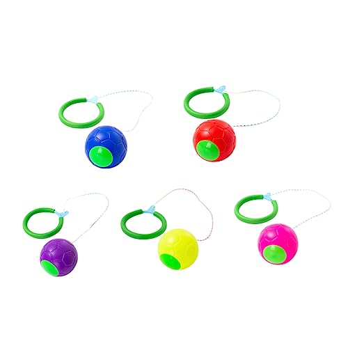 Milisten 5 Stück hüpfendes Ballspielzeug Überspringen Sie es Überspringen Sie es Ball Sport für Knöchelsprungspielzeug für Fitnessspiel für Plastik von Milisten