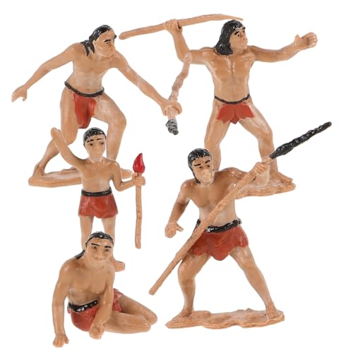 Milisten 5 Teiliges Jagdleben Modellbausatz Miniatur Primitive Männer Figur Mini Primitive Männer Native Guy Figuren Camping Figuren Primitive Männer Modell Spielzeugfigur Bonsai Milisten 5 Teiliges Jagdleben Modellbausatz Miniatur Primitive Männer Figur Mini Primitive Männer Native Guy Figuren Camping Figuren Primitive Männer Modell Spielzeugfigur Bonsai von Milisten