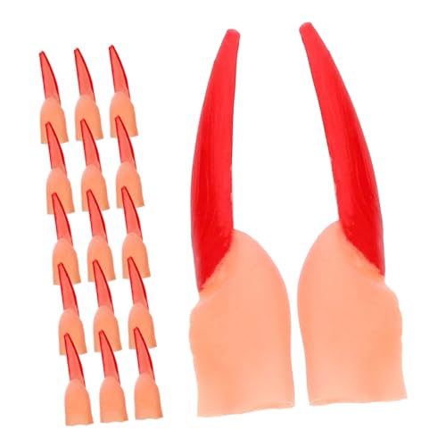 Milisten 50 Stück Halloween Fake Finger aus Kunststoff mit Horror-nägeln Wiederverwendbare Grusel-deko für Party Cosplay Zaubertricks und Scherzartikel Milisten 50 Stück Halloween Fake Finger aus Kunststoff mit Horror-nägeln Wiederverwendbare Grusel-deko für Party Cosplay Zaubertricks und Scherzartikel von Milisten