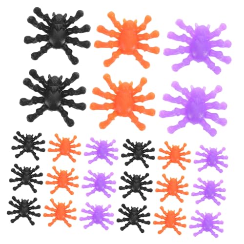 Milisten 50 Stück Klebrige Spielzeuge Lustige Wandspielzeuge für Partys Stressabbau und Entspannung Bunte Flexibele Spielzeuge für für und Unterhaltung von Milisten