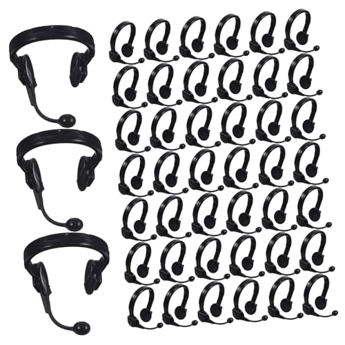 Milisten 50 Stück Mikrofon Headsets für Puppen Kreative Zubehörteile für Puppenhaus DIY Puppenmode Rollenspiel Plastisches Material Kompakt Einfach Milisten 50 Stück Mikrofon Headsets für Puppen Kreative Zubehörteile für Puppenhaus DIY Puppenmode Rollenspiel Plastisches Material Kompakt Einfach von Milisten