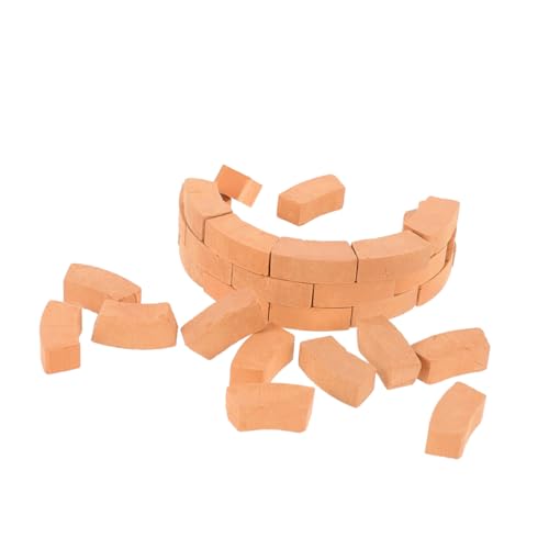 Milisten 50 Stück Mini Bauklötze aus Realistische Miniatur für DIY Hausmodell Kindgerechtes Bastelspielzeug Langlebige Clay Mini Bausteine für Kreatives Bauen und Gruppenspaß Milisten 50 Stück Mini Bauklötze aus Realistische Miniatur für DIY Hausmodell Kindgerechtes Bastelspielzeug Langlebige Clay Mini Bausteine für Kreatives Bauen und Gruppenspaß von Milisten