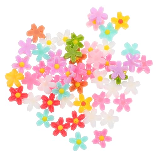 Milisten 50 Stück Mini Blumen Charms Fünfblättrige Resin Blumen für Nail Art DIY Schmuck und Bastelprojekte für Ohrringe und Kreative Designs Milisten 50 Stück Mini Blumen Charms Fünfblättrige Resin Blumen für Nail Art DIY Schmuck und Bastelprojekte für Ohrringe und Kreative Designs von Milisten