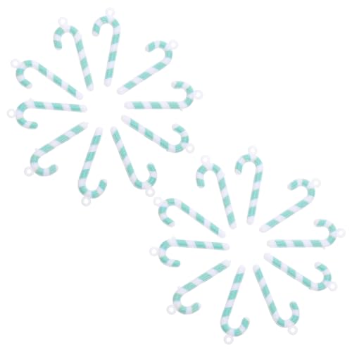 Milisten 50 Stück Mini Candy Cane Charms Bunte DIY Weihnachtsanhänger Für Bastelprojekte Kinderparty Dekoration Kreative Ornamente Zubehör Milisten 50 Stück Mini Candy Cane Charms Bunte DIY Weihnachtsanhänger Für Bastelprojekte Kinderparty Dekoration Kreative Ornamente Zubehör von Milisten