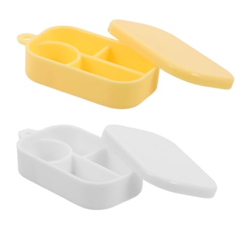 Milisten 50 Stück Miniatur Lunchbox mit Fächern Mini Snackboxen für Puppenhaus DIY Zerlegbare Kinderküchen Leichte Realistische Aufbewahrungsboxen für Puppenhaus Zubehör und Rollenspiele Milisten 50 Stück Miniatur Lunchbox mit Fächern Mini Snackboxen für Puppenhaus DIY Zerlegbare Kinderküchen Leichte Realistische Aufbewahrungsboxen für Puppenhaus Zubehör und Rollenspiele von Milisten