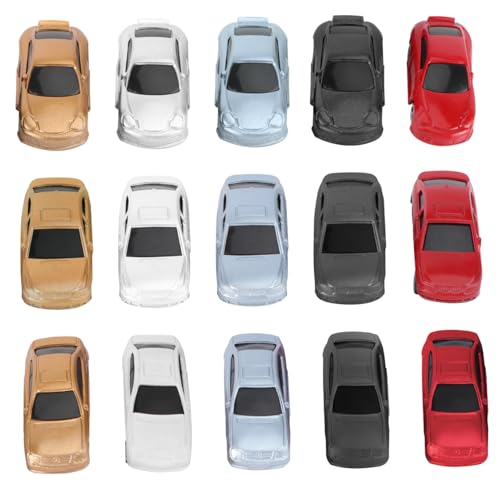 Milisten 50 Stück Modellauto Bemalte Miniatur sandtisch Autos Realistische Nachbildung für Diorama Layout Leicht und Langlebig als Spielzeugauto und Dekoration Milisten 50 Stück Modellauto Bemalte Miniatur sandtisch Autos Realistische Nachbildung für Diorama Layout Leicht und Langlebig als Spielzeugauto und Dekoration von Milisten