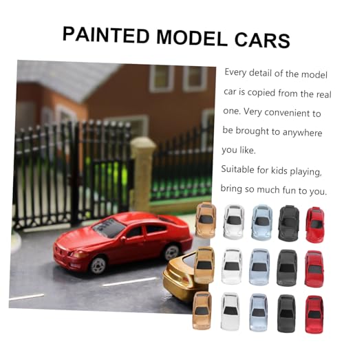 Milisten 50 Stück Modellautos Bunte Miniatur sandtisch Autos Detailgetreue Langlebige Layout Fahrzeugmodelle für Dioramen und Spielspaß Milisten 50 Stück Modellautos Bunte Miniatur sandtisch Autos Detailgetreue Langlebige Layout Fahrzeugmodelle für Dioramen und Spielspaß von Milisten