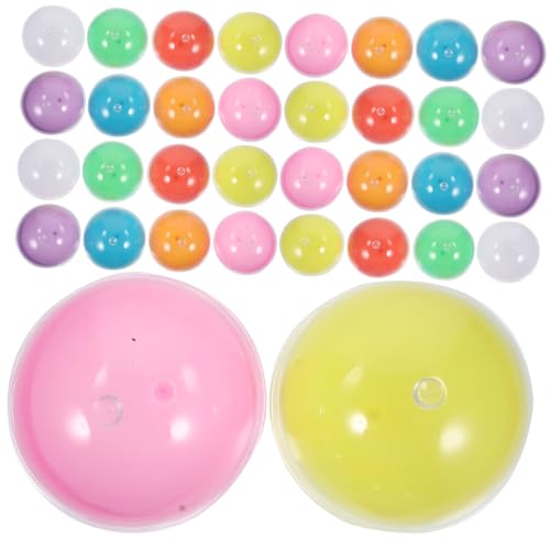 Milisten 50 Stück Öffbare Halbtransparente Glücksball Kapseln für Spiele und Partys Bälle für Dekoration und Überraschungen Milisten 50 Stück Öffbare Halbtransparente Glücksball Kapseln für Spiele und Partys Bälle für Dekoration und Überraschungen von Milisten