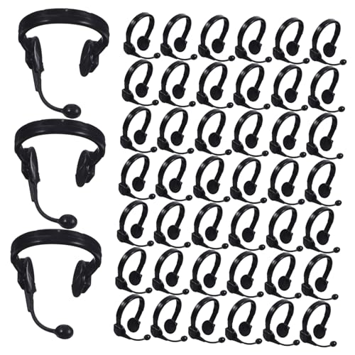 Milisten 50 Stück Puppenhaus Headset Zubehör Kinderpuppe Mini Headset Puppenhaus Puppe Ankleidekopfhörer Kopfhörer Für Puppe Kleines Puppenmikrofon Headset DIY Puppendekor Milisten 50 Stück Puppenhaus Headset Zubehör Kinderpuppe Mini Headset Puppenhaus Puppe Ankleidekopfhörer Kopfhörer Für Puppe Kleines Puppenmikrofon Headset DIY Puppendekor von Milisten