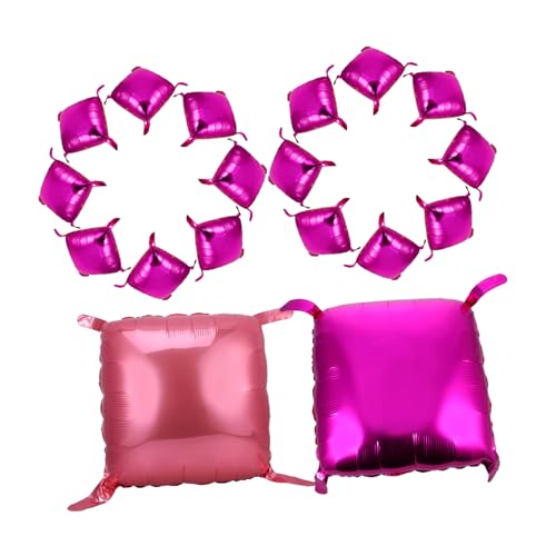 Milisten 50 Stück Quadratische Luftballons Wand Hintergrund Dekoration Aufblasbares Festival Party Luftballons Hochzeit Metallische Luftballons Aufblasbare Luftballons Runde Ballon Milisten 50 Stück Quadratische Luftballons Wand Hintergrund Dekoration Aufblasbares Festival Party Luftballons Hochzeit Metallische Luftballons Aufblasbare Luftballons Runde Ballon von Milisten