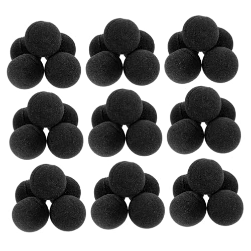 Milisten 50 Stück Schwarze Schwamm Clown Nasen Lustige Kostüm Requisiten für Erwachsene Party Fasching Weihnachten Halloween Milisten 50 Stück Schwarze Schwamm Clown Nasen Lustige Kostüm Requisiten für Erwachsene Party Fasching Weihnachten Halloween von Milisten