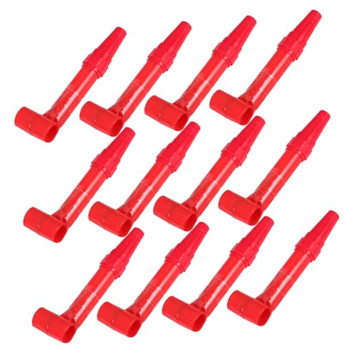 Milisten 50 Stück Spielzeugzubehör Mit Zunge Kleben Noisemaker -musikhorn Geburtstags-plowouts-Horn Geräuschmacher Krachmacherspielzeug Für Party-Horn Rot Plastik Milisten 50 Stück Spielzeugzubehör Mit Zunge Kleben Noisemaker -musikhorn Geburtstags-plowouts-Horn Geräuschmacher Krachmacherspielzeug Für Party-Horn Rot Plastik von Milisten