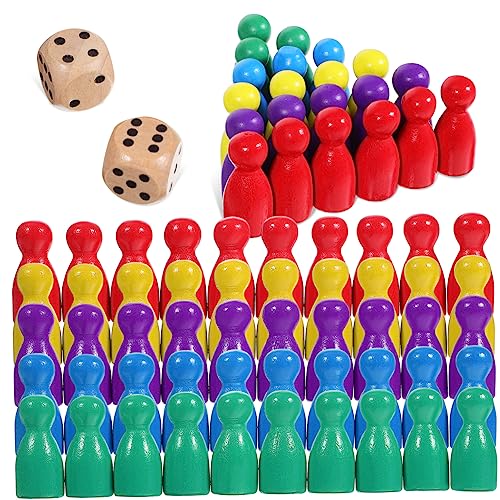 Milisten 50 Stück Stück Schachfiguren Aus Holz Zubehör Für Brettspiele Klein Drinnen Brettspielfiguren Farbig Brettspiel Schachfiguren Schachholz Chinesisches Schach Milisten 50 Stück Stück Schachfiguren Aus Holz Zubehör Für Brettspiele Klein Drinnen Brettspielfiguren Farbig Brettspiel Schachfiguren Schachholz Chinesisches Schach von Milisten