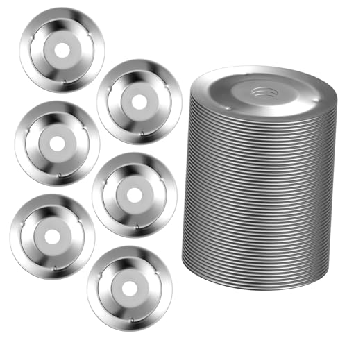 Milisten 50 Stück Tamburin Ringe Schlagzeug Zubehör Ching Ringe Percussion Instrument Cymbal für Hats Crash und Ride aus Rostfreiem Stahl Langlebig und Klangstark Milisten 50 Stück Tamburin Ringe Schlagzeug Zubehör Ching Ringe Percussion Instrument Cymbal für Hats Crash und Ride aus Rostfreiem Stahl Langlebig und Klangstark von Milisten