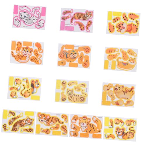 Milisten 50 Stück Tiger -Puzzlespielzeug vielseitiges Puzzlegebäude für Cartoon-Puzzlespielzeug Puzzlespiele Kinderpuzzle Kinderrätsel tierisches Rätsel Tiger-Puzzle Schaum Milisten 50 Stück Tiger -Puzzlespielzeug vielseitiges Puzzlegebäude für Cartoon-Puzzlespielzeug Puzzlespiele Kinderpuzzle Kinderrätsel tierisches Rätsel Tiger-Puzzle Schaum von Milisten