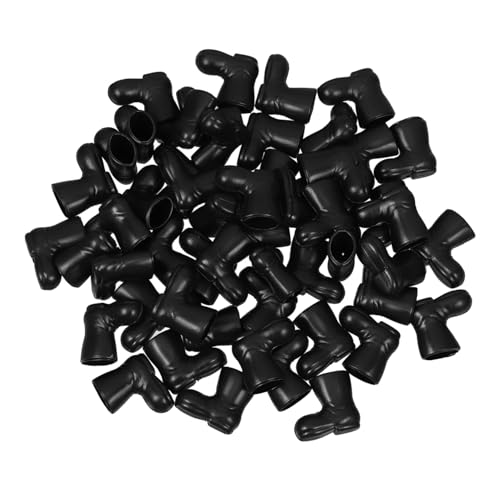 Milisten 50 Stück Weihnachts Stiefel Modell Miniatur Stiefel Schuhe Für Handwerk Puppenhaus Weihnachten Puppenstiefel Dekorative Ministiefel Form Gnom Stiefel Sport Schwarz Milisten 50 Stück Weihnachts Stiefel Modell Miniatur Stiefel Schuhe Für Handwerk Puppenhaus Weihnachten Puppenstiefel Dekorative Ministiefel Form Gnom Stiefel Sport Schwarz von Milisten