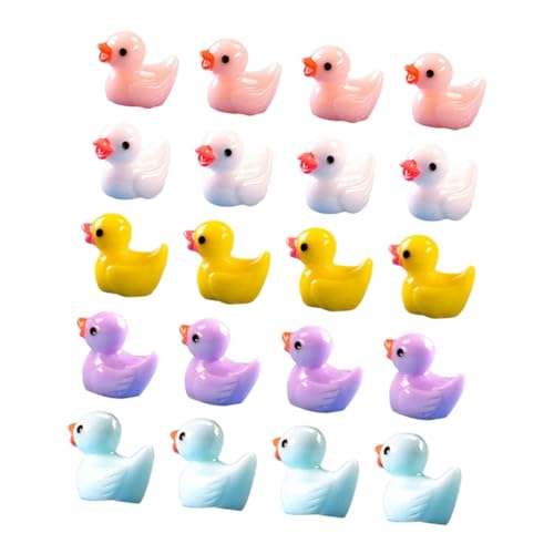 Milisten 50Stücke Miniaturharz Ente Entzückendes Entendekor für Miniaturgärten Puppenhäuser und Kreative Bastelprojekte Wasserspritztiere Farben für Heimdekoration und Milisten 50Stücke Miniaturharz Ente Entzückendes Entendekor für Miniaturgärten Puppenhäuser und Kreative Bastelprojekte Wasserspritztiere Farben für Heimdekoration und von Milisten