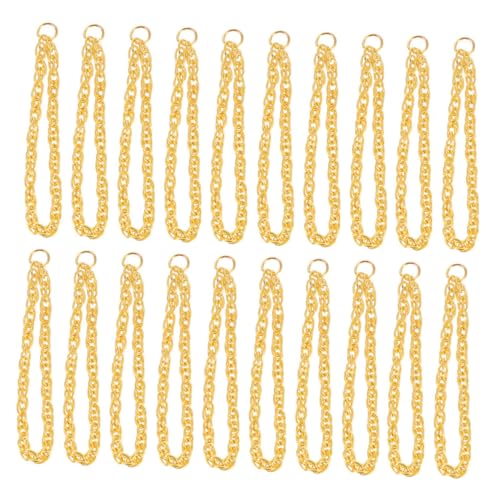 Milisten 50Stücke Puppenhalskette Mini für Puppen Rollenspiel Dekorative Halskettenspielzeuge aus Legierten Materialien Robust und Langlebig Leuchtende Farben Milisten 50Stücke Puppenhalskette Mini für Puppen Rollenspiel Dekorative Halskettenspielzeuge aus Legierten Materialien Robust und Langlebig Leuchtende Farben von Milisten