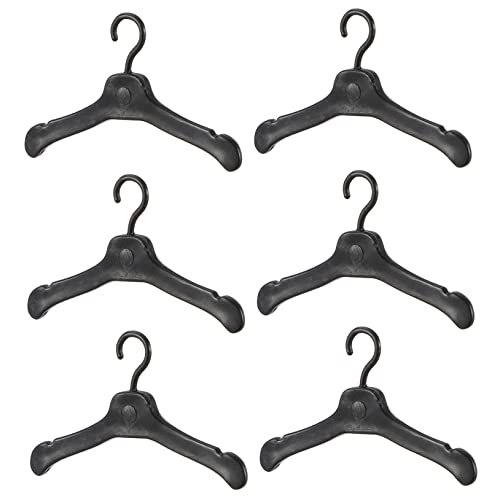 Milisten 50Stücke Puppenkleiderbügel aus Kunststoff Kleiderbügel für Puppen Outfits Praktische Aufbewahrungslösung für Puppenkleidung Robust und Langlebig für Puppen von Milisten