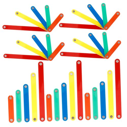 Milisten 50Stücke Teiliges Magnetische Geometrische Sticks Kreatives Mathe für Räumlichen Wahrnehmung und Interaktion zwischen Eltern und Kindern Milisten 50Stücke Teiliges Magnetische Geometrische Sticks Kreatives Mathe für Räumlichen Wahrnehmung und Interaktion zwischen Eltern und Kindern von Milisten