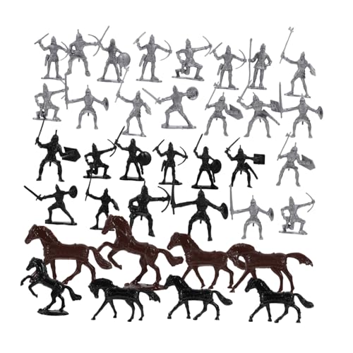 Milisten 52 Stücke Miniatur Menschen Modelle für Kinder Realistische Miniaturfiguren Kleiner Soldaten Figuren Miniatur Pferd Ritter Figuren Sandtischdekorationen Milisten 52 Stücke Miniatur Menschen Modelle für Kinder Realistische Miniaturfiguren Kleiner Soldaten Figuren Miniatur Pferd Ritter Figuren Sandtischdekorationen von Milisten