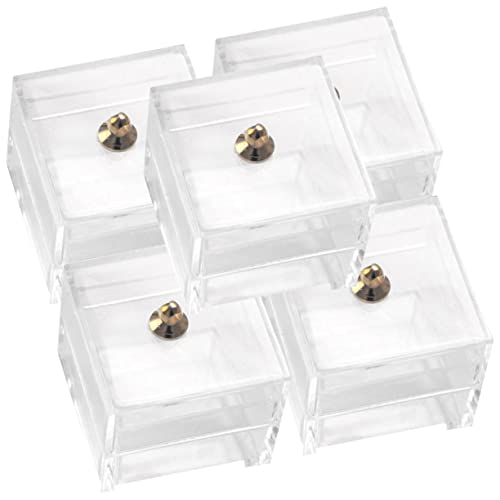 Milisten 5Stücke Aufbewahrungsbox aus Transparente Deko Box für Puppenhaus Vielseitige Mini Dekoration und Spielzeugornamente für Kreative Bastelprojekte Milisten 5Stücke Aufbewahrungsbox aus Transparente Deko Box für Puppenhaus Vielseitige Mini Dekoration und Spielzeugornamente für Kreative Bastelprojekte von Milisten