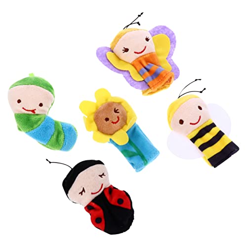 Milisten 5Stücke Fingerpuppen Für Weiche Handpuppen Aus Plüsch Kreativität Und Feinmotorik Für Geschichtenerzählen Und Interaktive Spiele Milisten 5Stücke Fingerpuppen Für Weiche Handpuppen Aus Plüsch Kreativität Und Feinmotorik Für Geschichtenerzählen Und Interaktive Spiele von Milisten