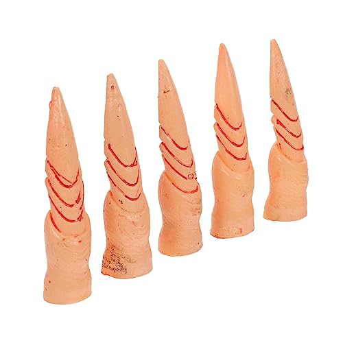 Milisten 5Stücke Halloween Fake Nägel Gruselige Fingernagelabdeckungen Für Kostümpartys Cosplay Und Geisterhäuser Komfortabel Und Realistisch Schaurige Anlässe Milisten 5Stücke Halloween Fake Nägel Gruselige Fingernagelabdeckungen Für Kostümpartys Cosplay Und Geisterhäuser Komfortabel Und Realistisch Schaurige Anlässe von Milisten