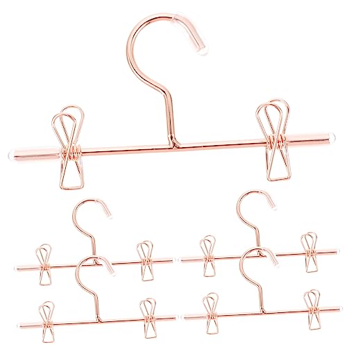 Milisten 5 Stück Kleiner Puppenkleiderbügel für Puppen Stabil und Leicht für Puppenkleidung im Puppenhaus Knickfrei und Robust Zubehör für Puppenschränke von Milisten