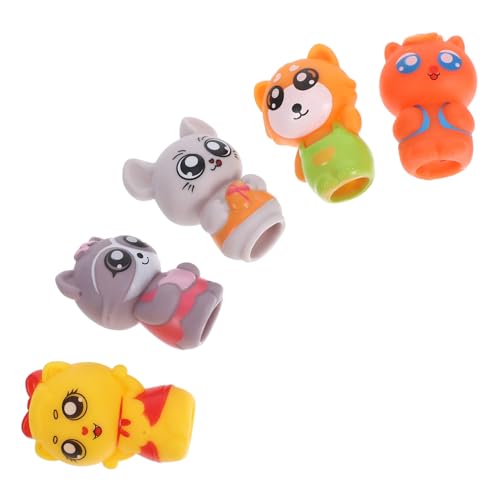 Milisten 5Stücke Süße Fingerpuppen aus Vinyl Neuartige Tierfiguren für Rollenspiele Interaktive Lernspielzeuge Hand Auge Koordination für Ab Jahren Milisten 5Stücke Süße Fingerpuppen aus Vinyl Neuartige Tierfiguren für Rollenspiele Interaktive Lernspielzeuge Hand Auge Koordination für Ab Jahren von Milisten