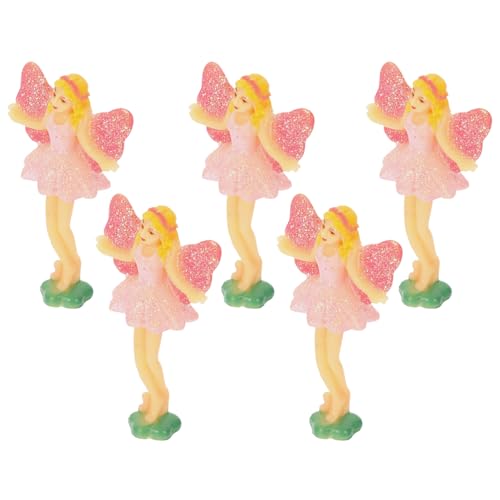 Milisten 5Stücke Teiliges Ballettpuppen Dekoration für Spieluhr Tanzende Mädchen Figuren Hochwertiges Zubehör für Musikbox Handwerkskunst und Langlebige Materialien von Milisten