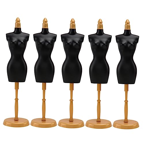 Milisten 5Stücke Teiliges Puppen Mannequin Abnehmbarer Kleiderständer für Puppenkleidung Hochwertiges DIY Material für Kreative Spielstunden für Puppenhäuser Milisten 5Stücke Teiliges Puppen Mannequin Abnehmbarer Kleiderständer für Puppenkleidung Hochwertiges DIY Material für Kreative Spielstunden für Puppenhäuser von Milisten