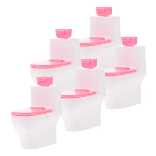 Milisten 5Stücke Toiletten Für Puppenhäuser Teiliges Aus Deko Accessoires Für Kreative DIY Projekte Und Puppenhausgestaltung Leicht Und Langlebig Milisten 5Stücke Toiletten Für Puppenhäuser Teiliges Aus Deko Accessoires Für Kreative DIY Projekte Und Puppenhausgestaltung Leicht Und Langlebig von Milisten