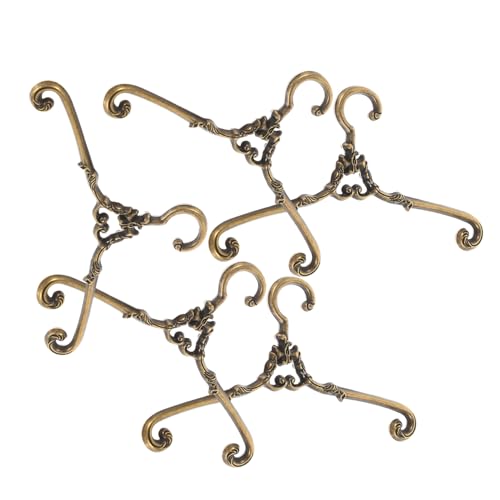 Milisten 5Stücke Vintage Kleiderbügel für Puppen Kleiderbügel für Puppenschränke Zubehör für Puppenhausmöbel und Puppenkleidung Milisten 5Stücke Vintage Kleiderbügel für Puppen Kleiderbügel für Puppenschränke Zubehör für Puppenhausmöbel und Puppenkleidung von Milisten