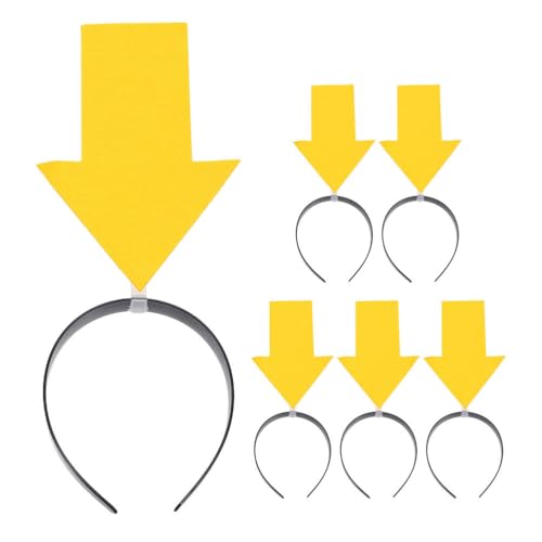 Milisten 6 Lustige -stirnbänder: Neuartige Haar-accessoires für Mädchen Und Erwachsene, Ideal für Halloween, Geburtstagsfeiern, Foto-requisiten von Milisten