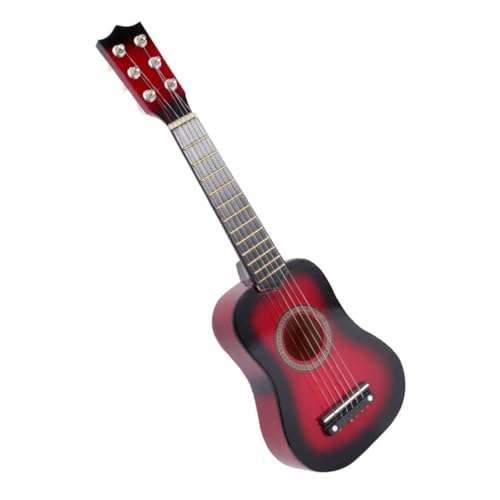 Milisten Junge Mädchen Ukulele Für Anfänger Holzspielzeug Gitarre Interaktives Lerninstrument Für Kleinkinder Kreative Musikspielzeug Für Jungen Und Mädchen Rot Milisten Junge Mädchen Ukulele Für Anfänger Holzspielzeug Gitarre Interaktives Lerninstrument Für Kleinkinder Kreative Musikspielzeug Für Jungen Und Mädchen Rot von Milisten