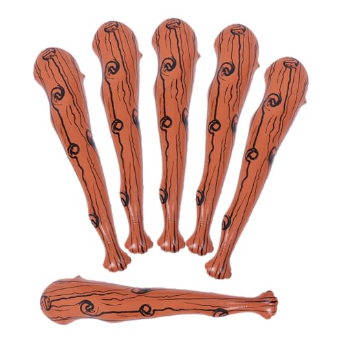 Milisten 6stücke Aufblasbare Baseballschläger Realistische Handheld-Requisiten Für Halloween Und Cosplay Lange Cheer-Sticks Für Partys Und Fotosessions Milisten 6stücke Aufblasbare Baseballschläger Realistische Handheld-Requisiten Für Halloween Und Cosplay Lange Cheer-Sticks Für Partys Und Fotosessions von Milisten