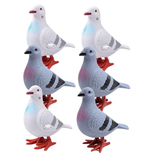 Milisten 6 Stück Aufzieh Tauben für Lustige Wind Up Plüschvögel Bunte Mechanische Hüpf Tauben als für Junge Mädchen und Festtage Dekorative Tierspielzeuge Zufällige Farbe Milisten 6 Stück Aufzieh Tauben für Lustige Wind Up Plüschvögel Bunte Mechanische Hüpf Tauben als für Junge Mädchen und Festtage Dekorative Tierspielzeuge Zufällige Farbe von Milisten