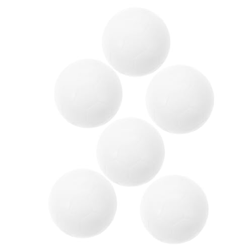Milisten 6 Stück Brettspiel Fußball Mini Bälle Tischfußball Für Tischfußball Ersatzball Tischfußball Ersatz Schreibtisch Fußball Ersatz Fußball Für Erwachsene Pp Weiß Milisten 6 Stück Brettspiel Fußball Mini Bälle Tischfußball Für Tischfußball Ersatzball Tischfußball Ersatz Schreibtisch Fußball Ersatz Fußball Für Erwachsene Pp Weiß von Milisten