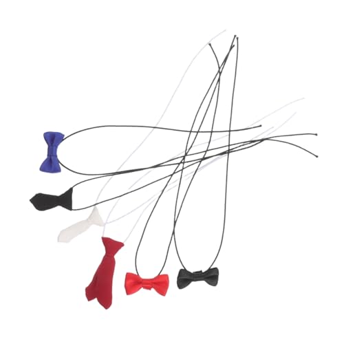 Milisten 6 Stück Dekorative Puppenfliege Mini-Krawatte Puppen -Krawatten Tiny Bowtie Miniaturbindungs -Puppen -Kleidungszubehör Mini Dolls Krawatte Puppen Krawatte Mini-Fliege Stoff Milisten 6 Stück Dekorative Puppenfliege Mini-Krawatte Puppen -Krawatten Tiny Bowtie Miniaturbindungs -Puppen -Kleidungszubehör Mini Dolls Krawatte Puppen Krawatte Mini-Fliege Stoff von Milisten