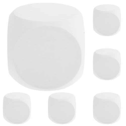 Milisten 6 Stück Farbe Für Block Craft Blank Die Euchre Cube Blank Nesting Dolls Graffiti Materialien Pufferbälle Für Weißen Schaum Milisten 6 Stück Farbe Für Block Craft Blank Die Euchre Cube Blank Nesting Dolls Graffiti Materialien Pufferbälle Für Weißen Schaum von Milisten