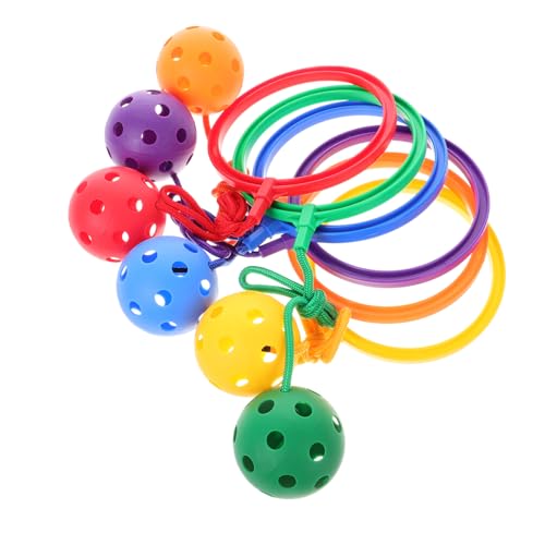 Milisten 6 Stück Flummi Sprungball für Trainingsgeräte Knöchel sportspiele für hupfball für Seilspringen für mit springenden Bällen Plastik Milisten 6 Stück Flummi Sprungball für Trainingsgeräte Knöchel sportspiele für hupfball für Seilspringen für mit springenden Bällen Plastik von Milisten