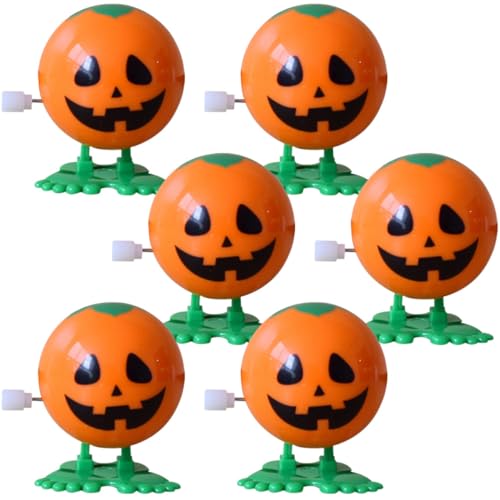 Milisten 6 Stück Halloween Aufziehspielzeug Lustige Kürbis Uhrwerkspielzeuge für Erwachsene Kreative Mitgebsel für Halloween Partys Deko und Goody Bags Milisten 6 Stück Halloween Aufziehspielzeug Lustige Kürbis Uhrwerkspielzeuge für Erwachsene Kreative Mitgebsel für Halloween Partys Deko und Goody Bags von Milisten